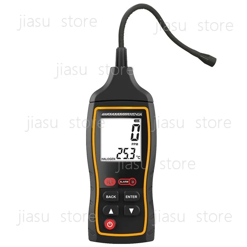 

Gas Detector Durable SW743A Electronic Air Conditioning Refrigerant Refrigerant Freon Maintenance Leak Detector Halogen