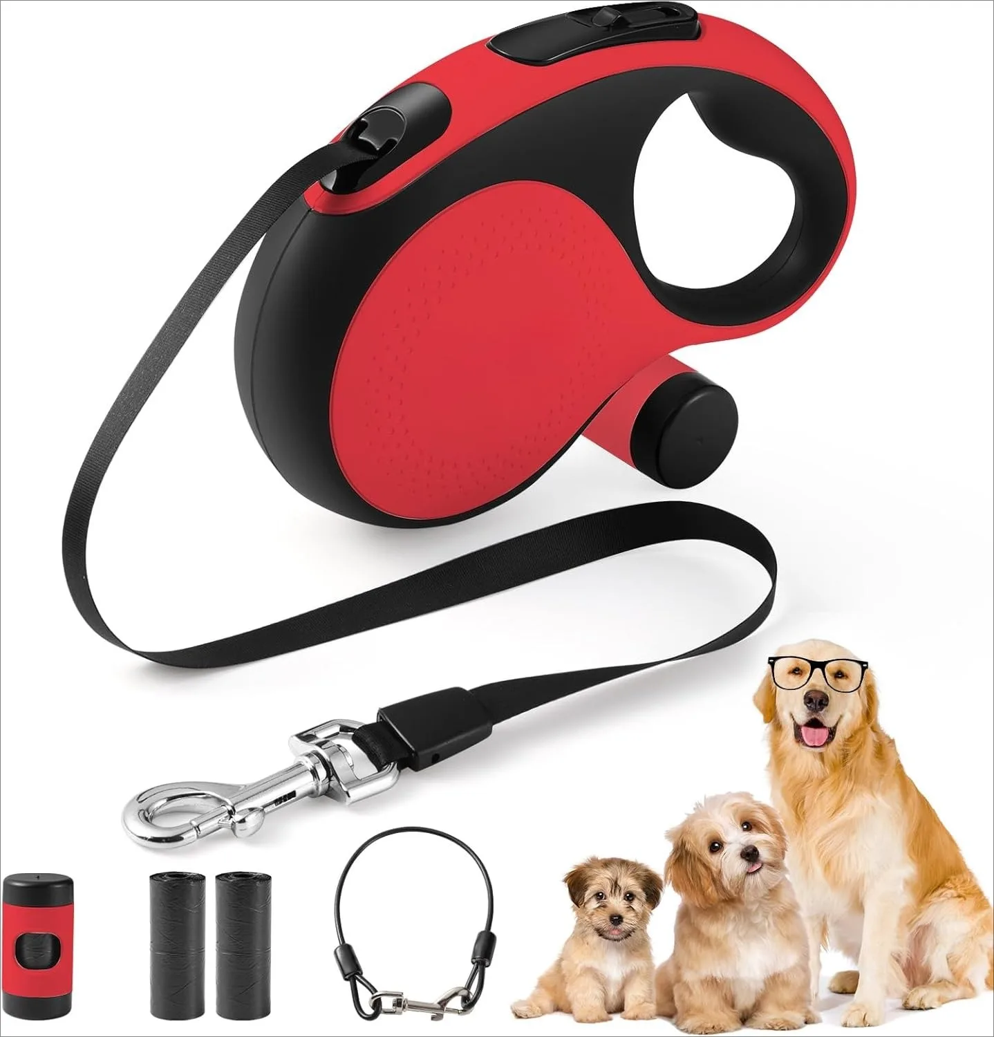 5M 30KG Dog Leash for Small Dogs Cat Automatic Retractable D