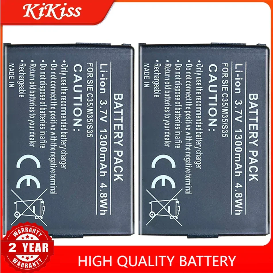 Mobile Phone Battery C35/M35/S35  1300mAh for Siemens 3506, 3508, 3518, 3568, 3608, C35,C35e,C35i,M35,P35,S35, S35i,S46,S47