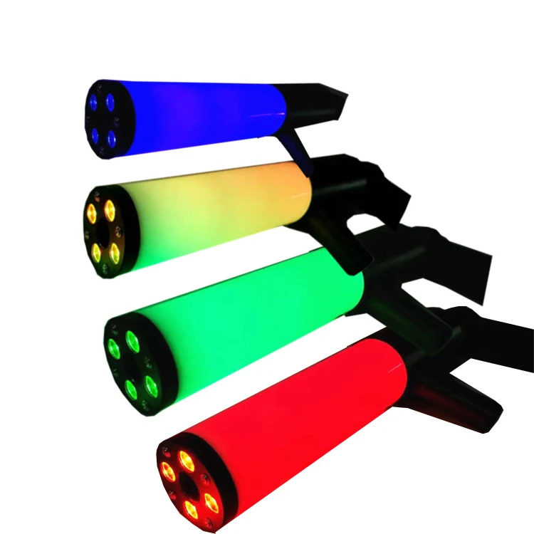 MITUSHOW Handhold CO2 DJ Gun Co2 Jet Machine Pistola de CO2 Fog Jet Machine para Night Club Disco Club KTV Pub Party