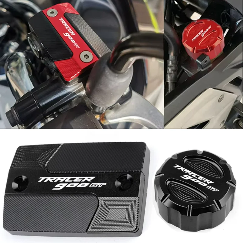 

For YAMAHA TRACER 900GT 900 GT Tracer MT-09 2016-2025 Motorcycle CNC High quality Front Rear Brake Fluid Reservoir Cap Cover