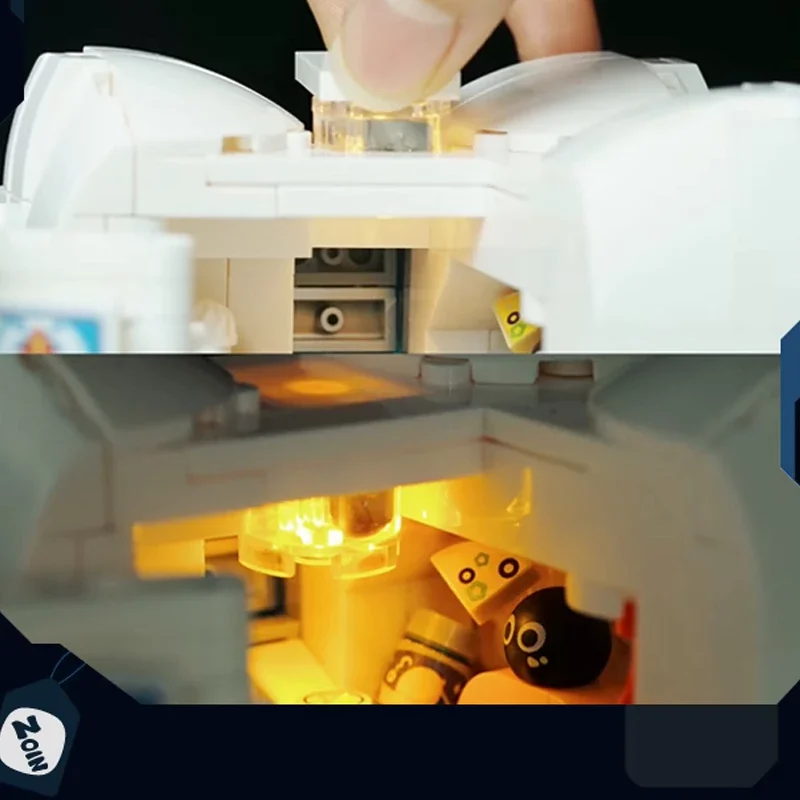 الإبداعية خبير MOC اللبنات الميكانيكية الأسنان هيكل الفم نموذج الطوب LED التعليمية الجمعية لعب للطفل هدية عيد الميلاد