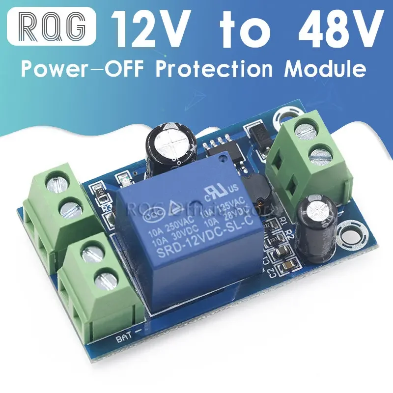 Power-Off Bescherming Module Automatische Switching Module Ups Emergency Cut-Off Batterij Voeding 12V Naar 48V Besturingskaart