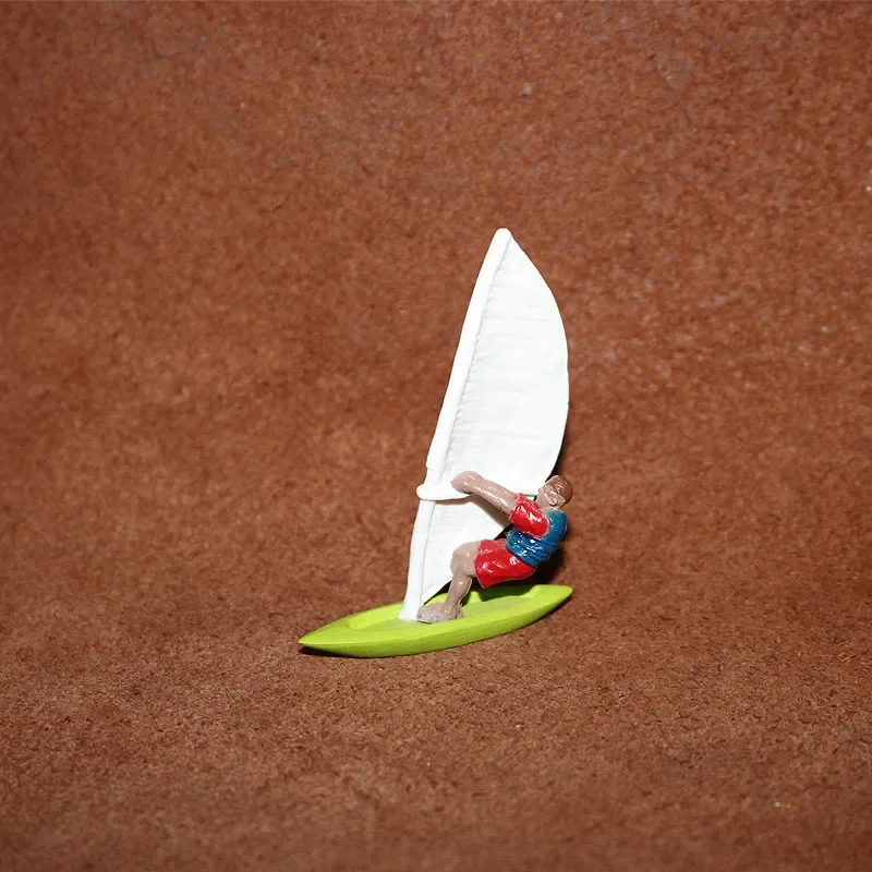 เรือเร็วจิ๋ว เรือใบ เรือกลไฟ โมเดลฟิกเกอร์ ของตกแต่งธีมทะเล ของประดับตู้ปลา ของเล่นจำลอง