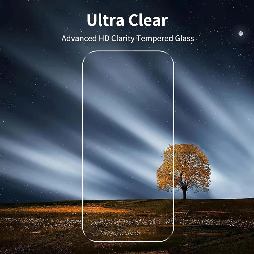 Phenvel Impact Protection Glass For NOTHING PHONE 4A Pro, Phone4a Transparency Screen Protector Tempered Glass 9H Hardness