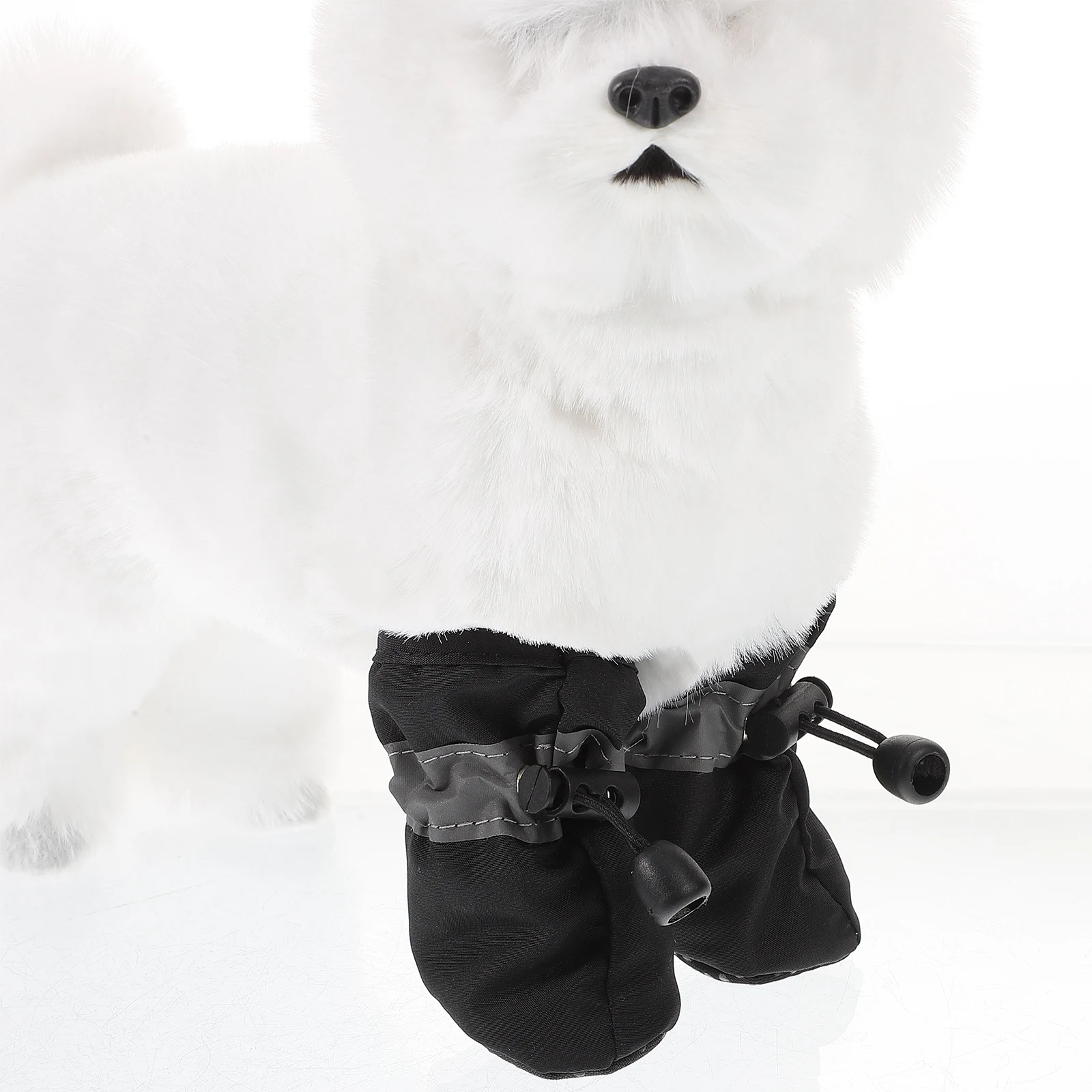 

4 Pcs Dog Shoes Boots Small Breathable Drawstring Pet for Dogs Walking