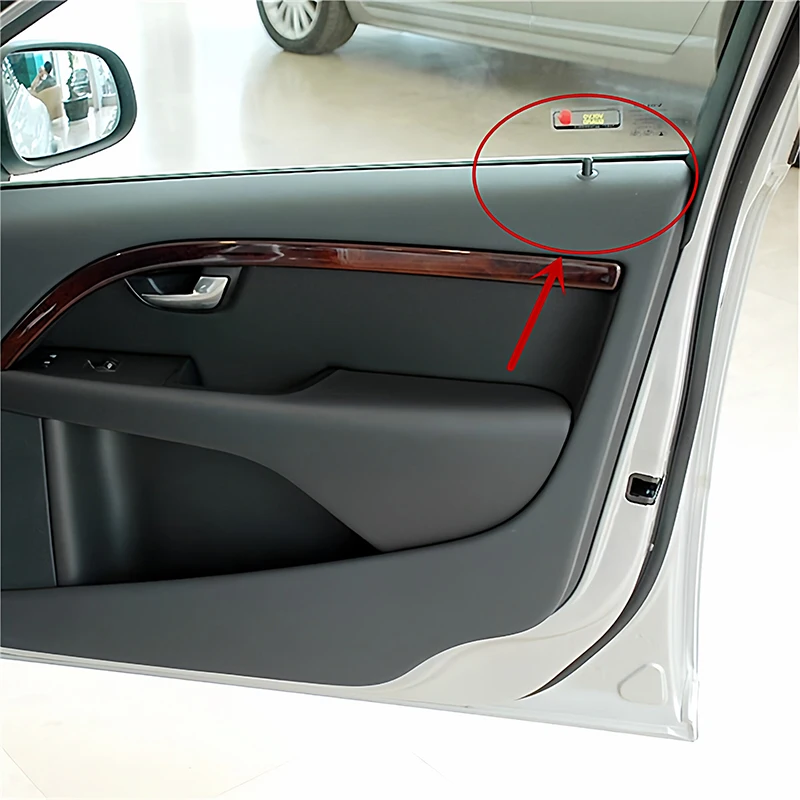 Car Inner Car Door Lock Cover for Volvo XC90 S60 S90 XC70 V70 39978890 Seamless Door Lock Knob Grommet Door Lock Pin Cover Ring