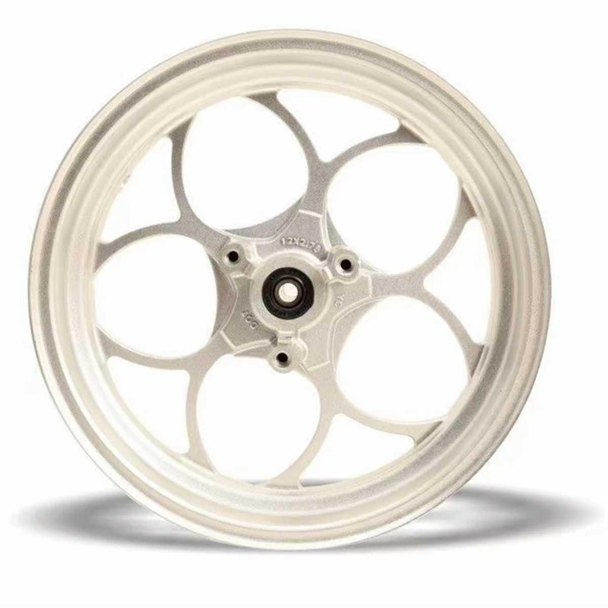 

Universal 12 * 2.75J Motorcycle Snowflake appearances Modified CNC Front Wheel Rims For CygnusX RSZ Little Ninebot Niu n1s/U+/M+