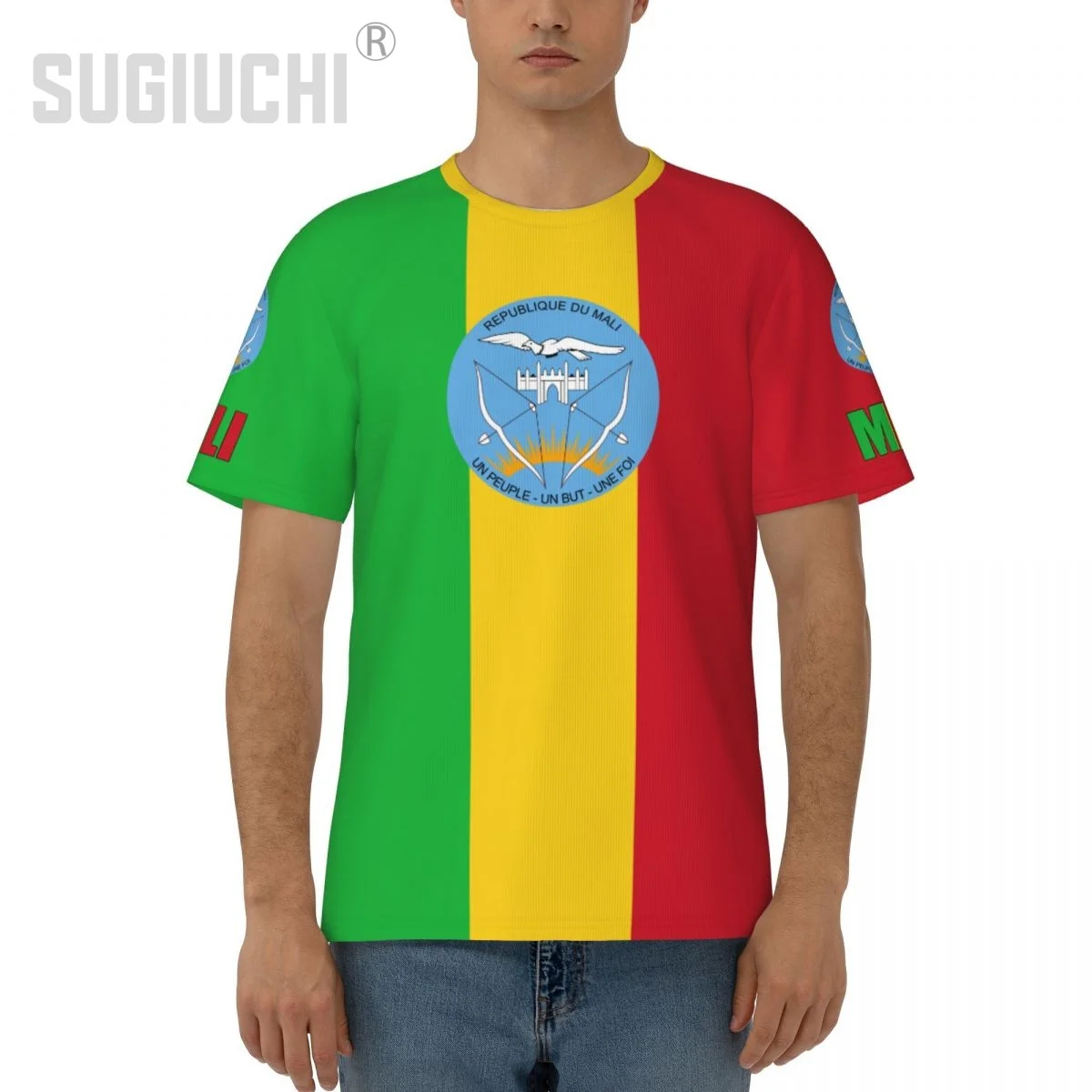 Unisex Nation T-shirt Mali Flag Malian T-shirts jersey For Men Women Soccer Football Fans Gifts Custom clothes tee