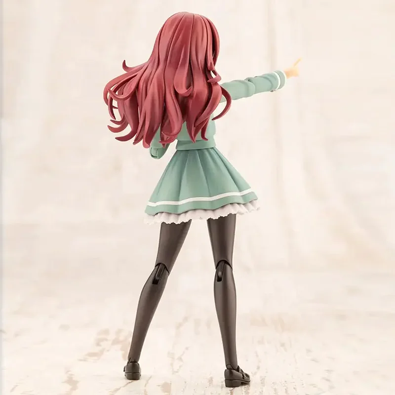 Kotobukiya الأصلي Sousaishojoteien إيما كويشيكاوا سانت أليس أكاديمية المدرسة الثانوية الشتاء الزي 1/10 تجميعها الشكل لعبة هدية