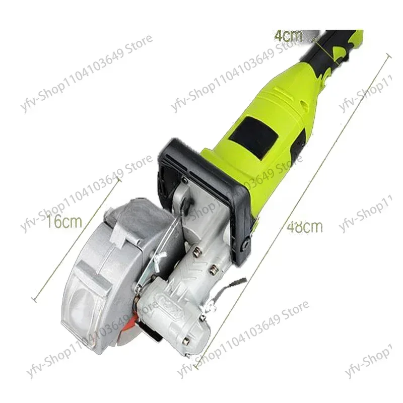 220V Electric Wall Chaser Groove Cut Machine 0-40mm Wall Slotting Machine Steel Concrete Cut Ground Dark Line Slotter Machine