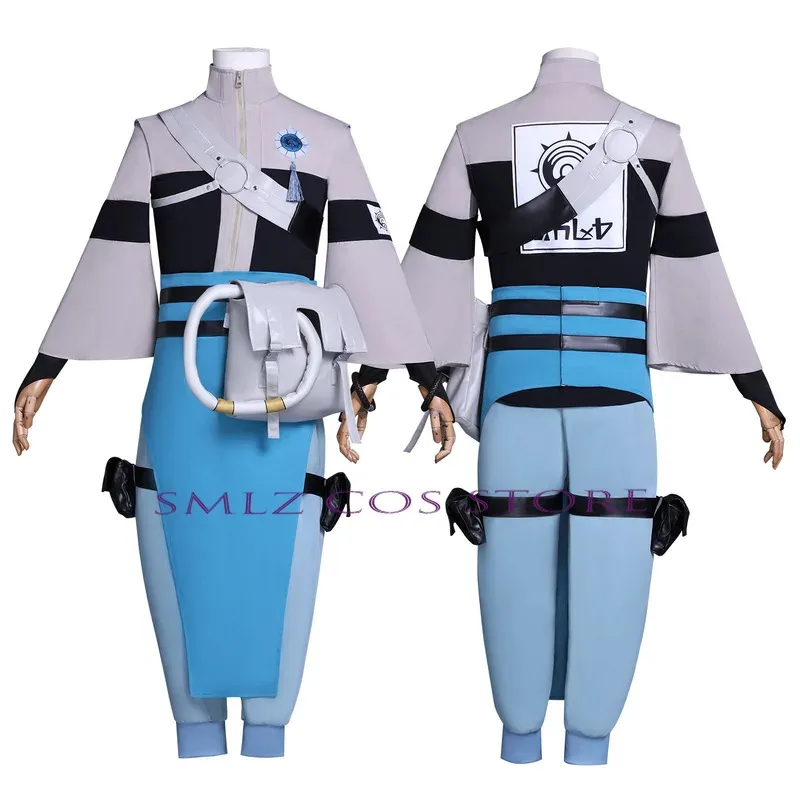 Kostum Cosplay Anime CyRiyo GACHIAKUTA Enjin Nji Cos Rudo Surebrec Zanka Nijiku Seragam Pesta untuk Pria