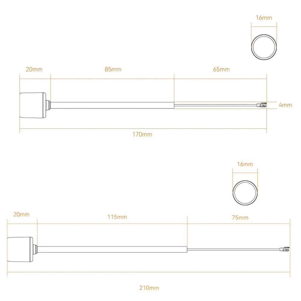 RunCam Compatible DJI O3 Dual Antenna IPEX Interface 170mm 210mm For DJI O3 Air Unit RC FPV VTX Drone Quadcopter Freestyle