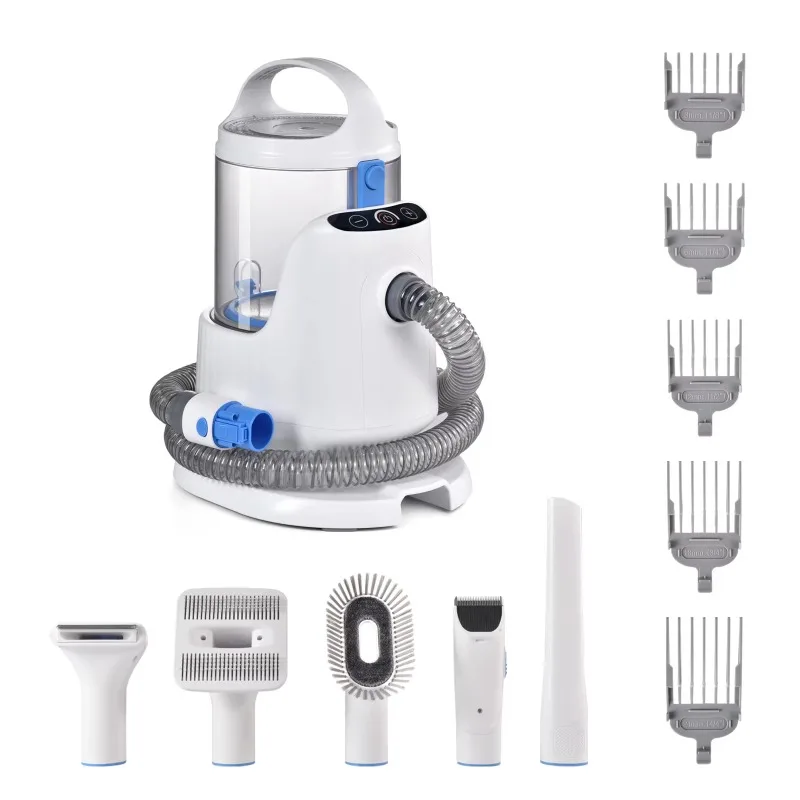 L Vacuum shearing brush Portable multi-functional plastic pet grooming set