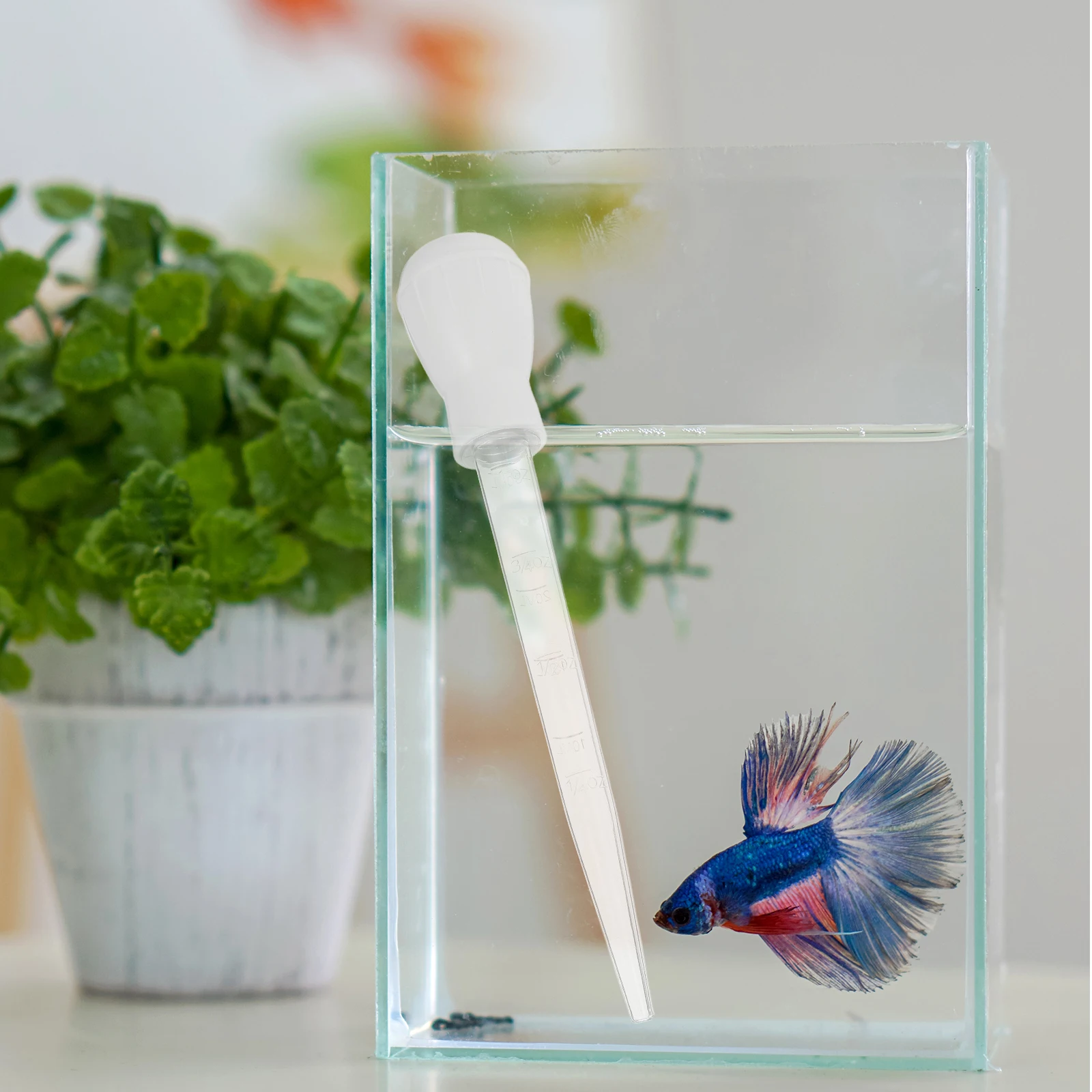 

Compact Fish Tank Water Cleaner Multi-Use Cleaning Tools Effective Poop Remover Manual Siphon Pump Aquarium Accessories