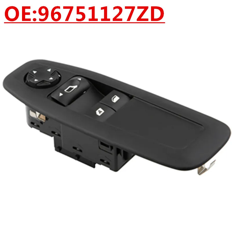 

OE:96751127ZD,13Pins For Peugeot 208 2008 3008 5008 For Citroën C3 II DS3 C4 Picasso I Left Front Power Window Control Switch