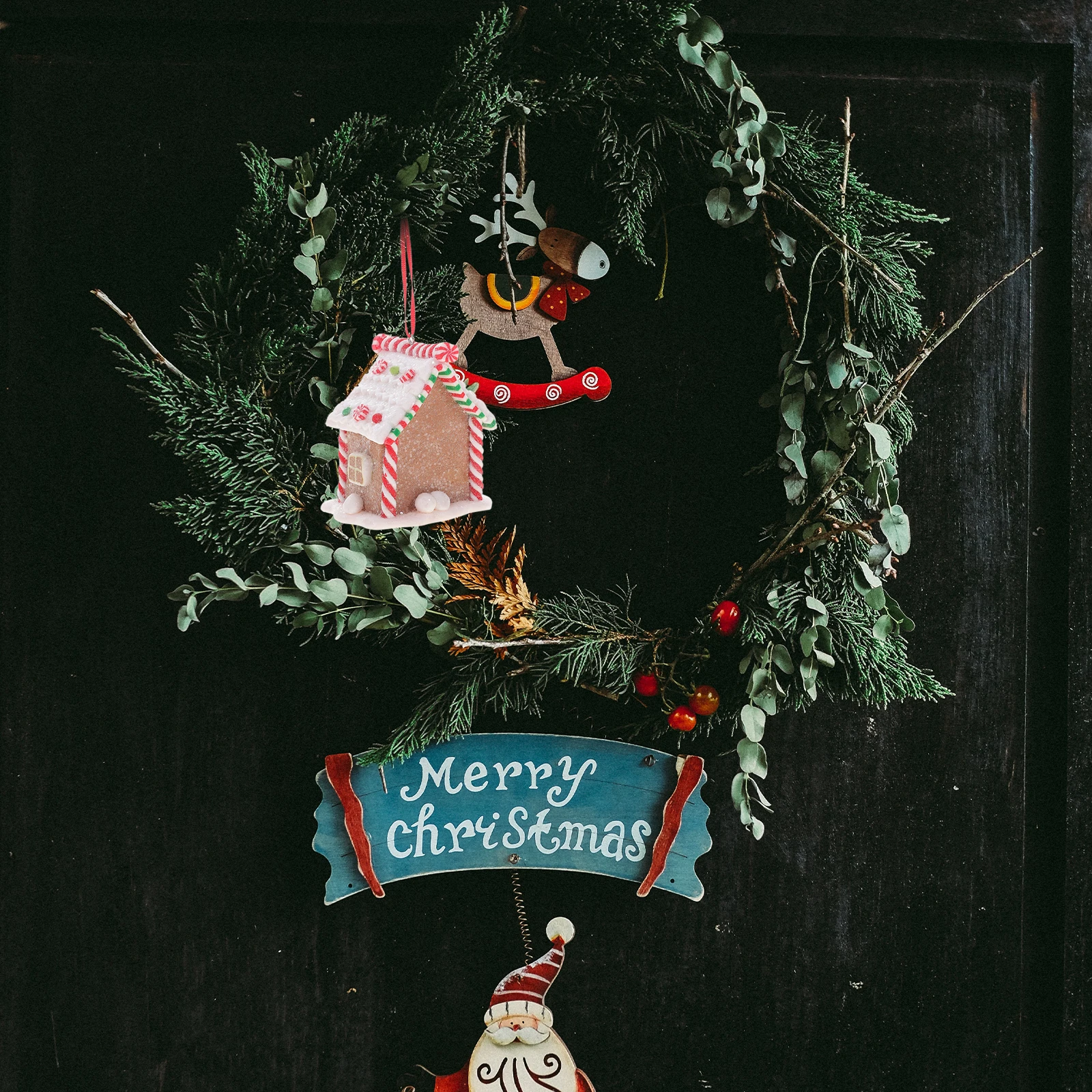 

Decorate Christmas Tree Pendant Decoration Xmas Hanging Ornament Resin Vintage Ornaments