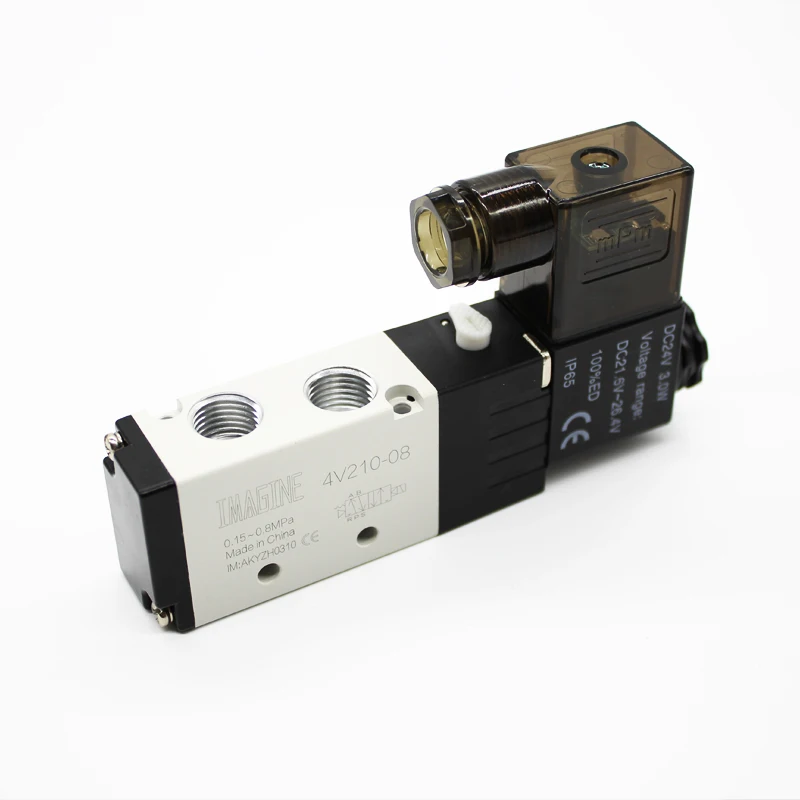 Elettrovalvola IMAGINE 4V210-08 4V110-06 4V310-10 4V410-15 DC24 AC220V