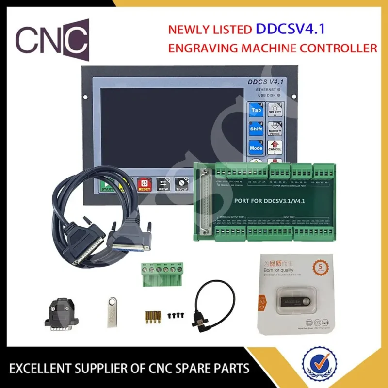 

The latest DDCSV3.1 upgrade DDCS V4.1 3/4 axis independent offline machine tool engraving and milling CNC motion controller