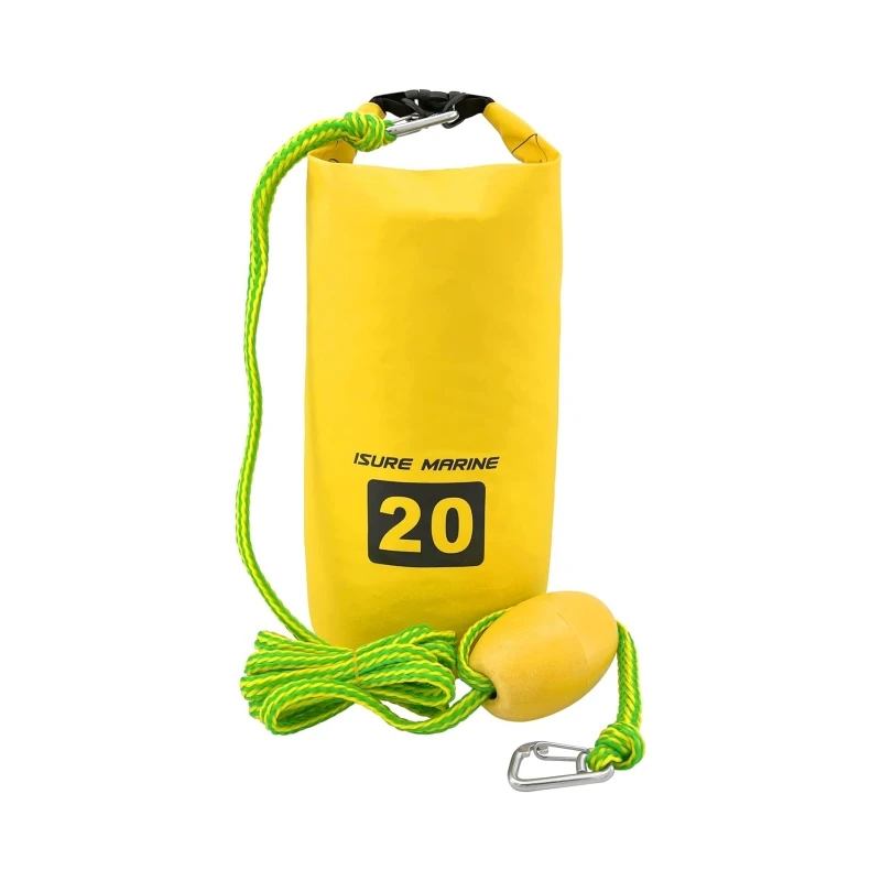 

ISURE MARINE 2-in-1 PWC Sand Bag Anchor Adjustable Buoy for Small Boats, Power Watercrafts, Canoes and Kayaks