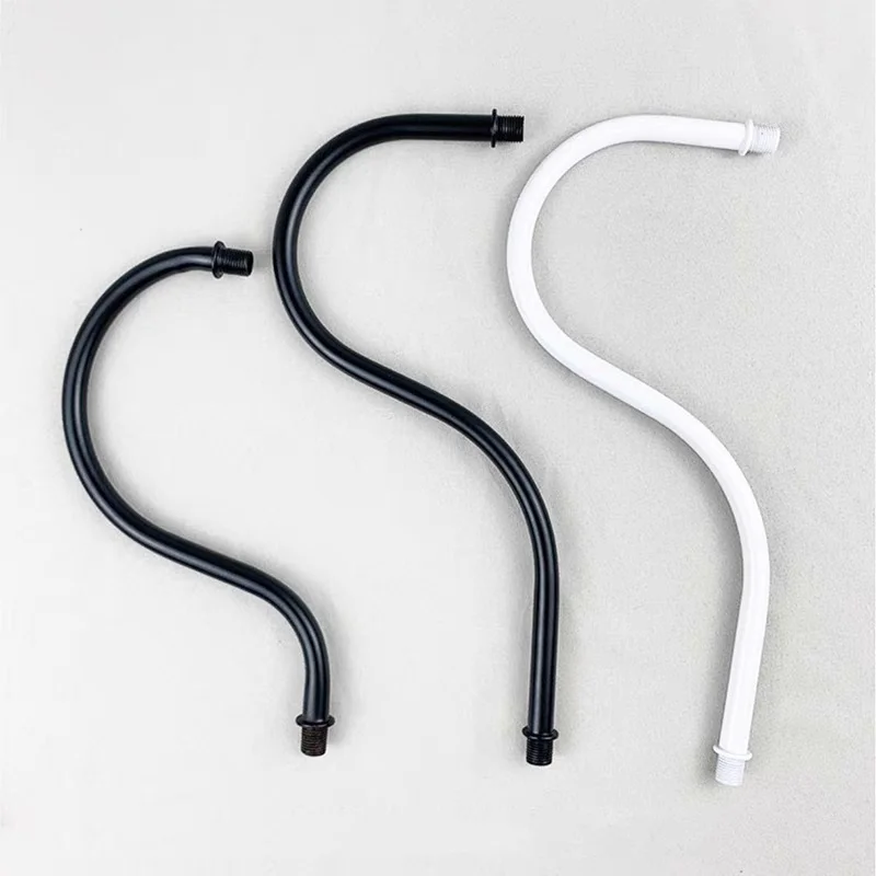 ملحقات الإضاءة M10 أنبوب معدني منحني تعديل ضوء الجدار الرجعية ربط أنبوب سبعة أحرف أنبوب داخلي وخارجي #4