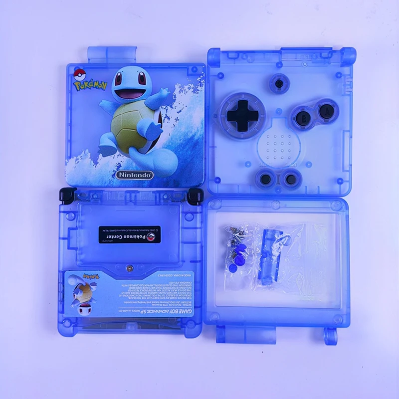 Nintendo GBA SP emballage et shell set Gbasp Squirrel édition limitée étui compatible avec écran iPS