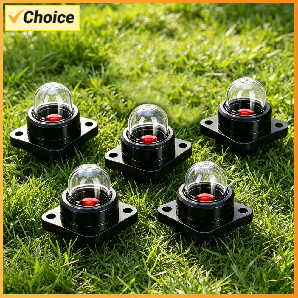 5 Pack Fuel Primer Pump for McCulloch Partner 335/435/440 Chainsaws Weedeater Primer Bulb for Lawn Mower and Small Engine Tools