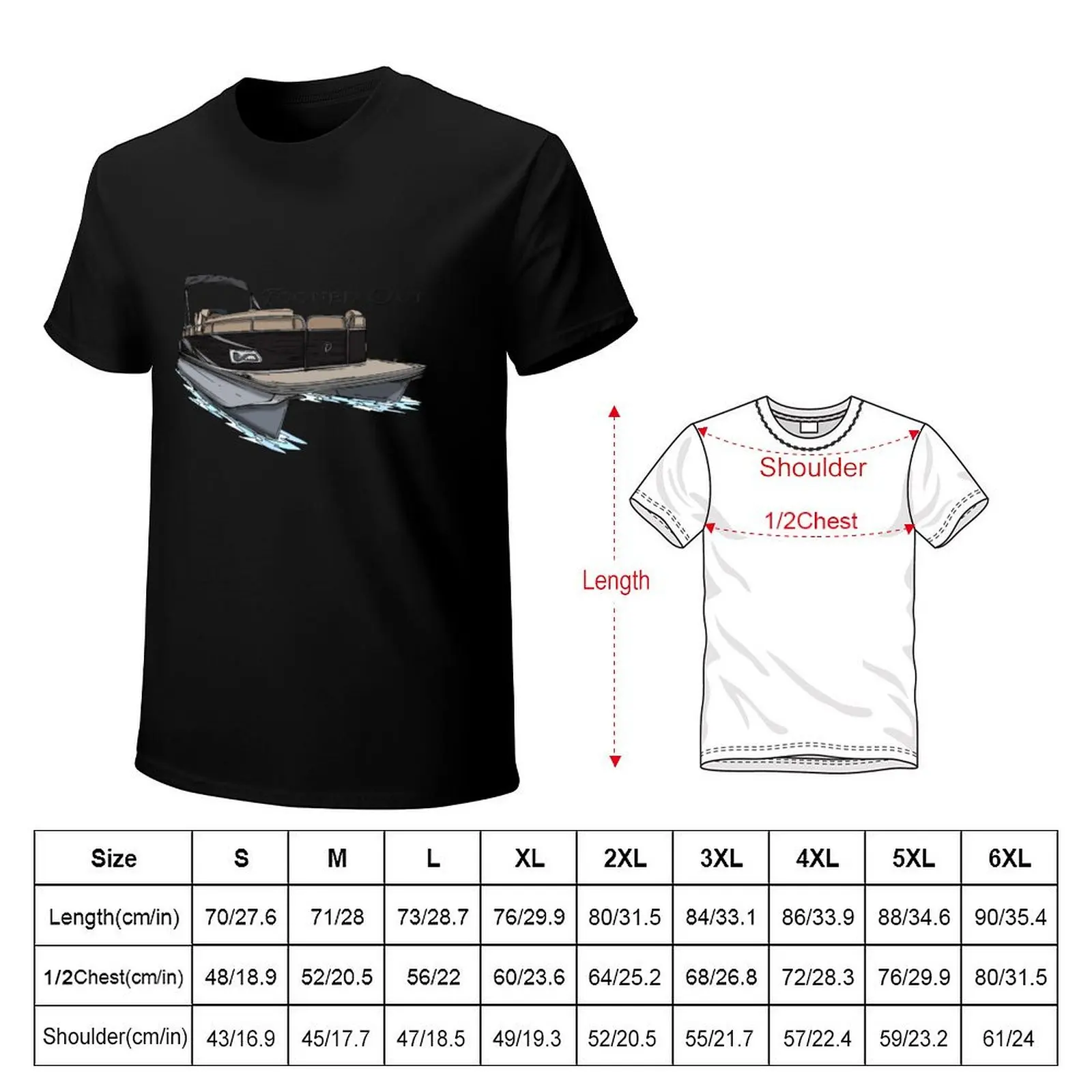 Triton Pontoon Boats Tooned Out T-Shirt Durable Work Wear T-Shirt