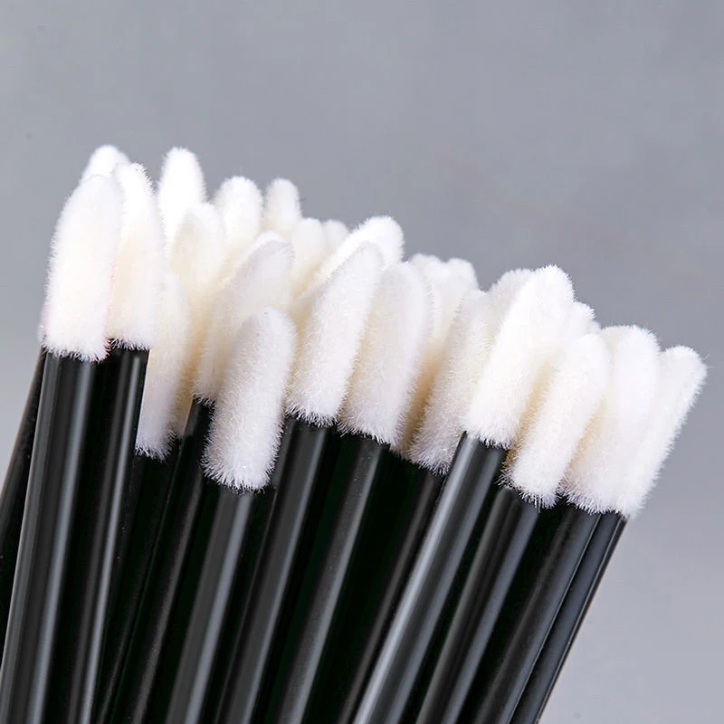 50 pz Usa E Getta Pennello Per Labbra Trucco Per Ciglia Microbrush Estensione Delle Ciglia Mascara Applicatore Rossetto Bacchette Set Strumenti di Trucco Cosmetico