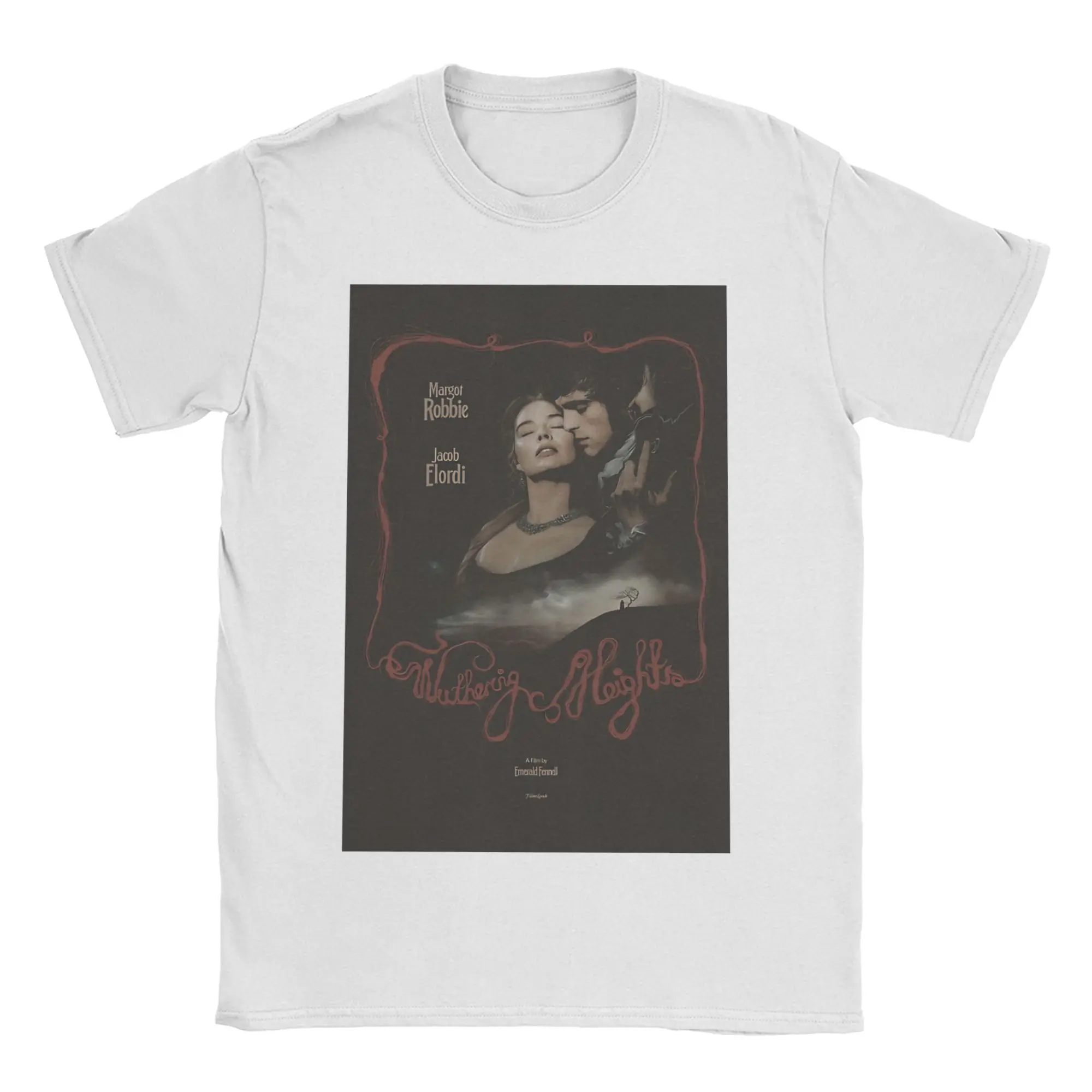 

Wuthering Heights T-Shirt Men Funny Pure Cotton Tees Crewneck Short Sleeve T Shirts Birthday Present Tops