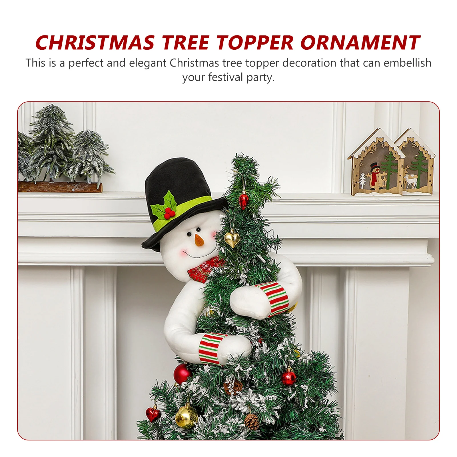 

1pc Christmas Ornament Large Cartoon Decoration Festive Party Supplies Elegant Treetop Star Xmas Decorations Party Favours Tree