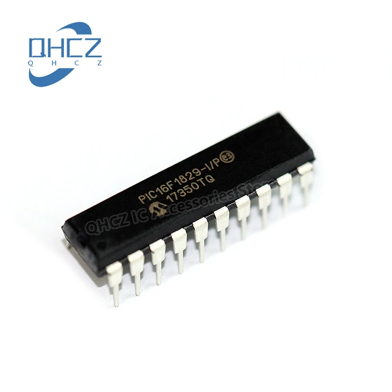 

10pcs PIC16F1829-I/P PIC16F1829 16F1829 PDIP-20 New and Original Integrated circuit IC chip Microcontroller Chip MCU In Stock