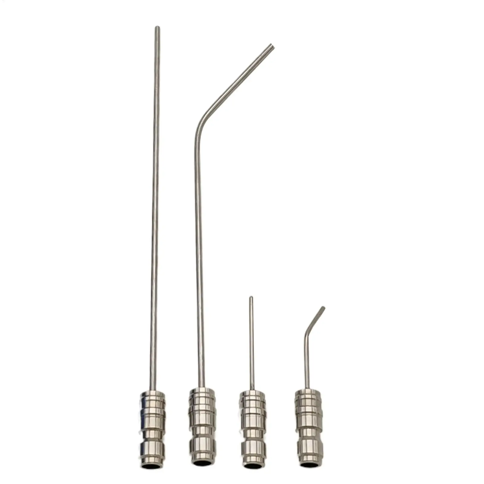 High Pressure Washer Nozzle Set Rustproof Stainless Steel Extension Nozzle Tool Quick Installation Deep Flushing Kit For Daily