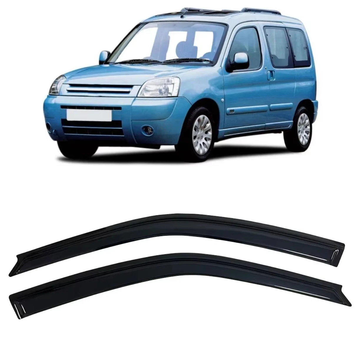 

Оконный козырек от дождя для CITROEN BERLINGO 1996-2000 2001-2006 2007 2008 2009 2010 2011 2012 ветровые дефлекторы дверной козырек