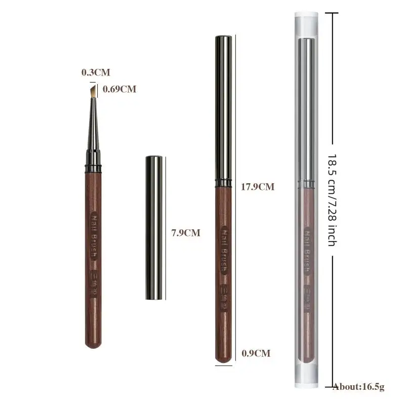 

Nail Art Pen Brush Phototherapy Pen Wood Detail Pen Brush Painting Brush Multiple Styles Nail Salon