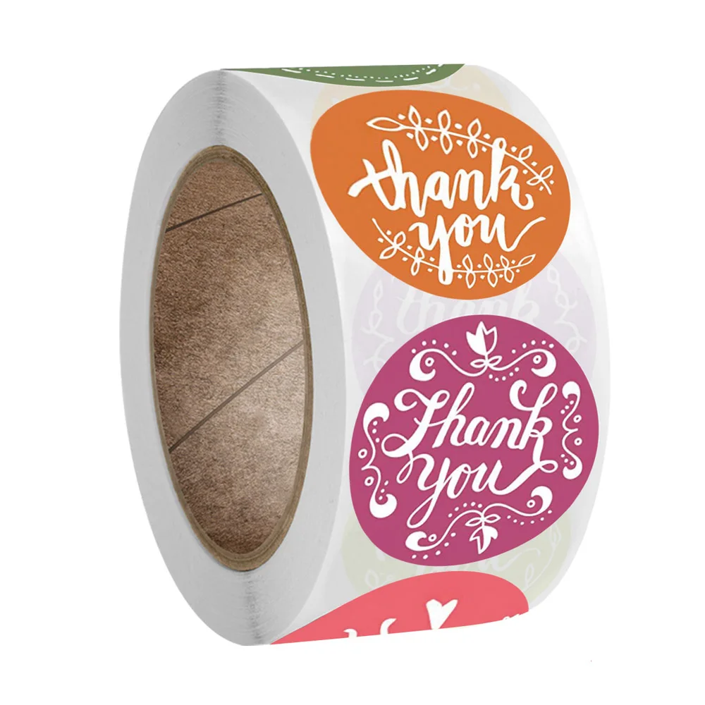 

50-500PCS Sweet Dessert Cat Washing Thank You So Much For Your Order Stickers Baked You Have Got Great Taste Labels For Sealing
