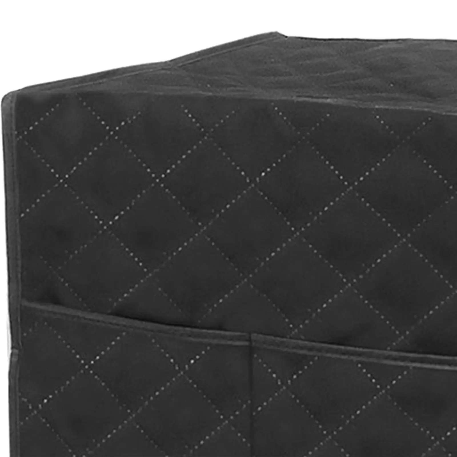 Capa para aparelho de cafeteira lavável com superfície de bolso de armazenamento