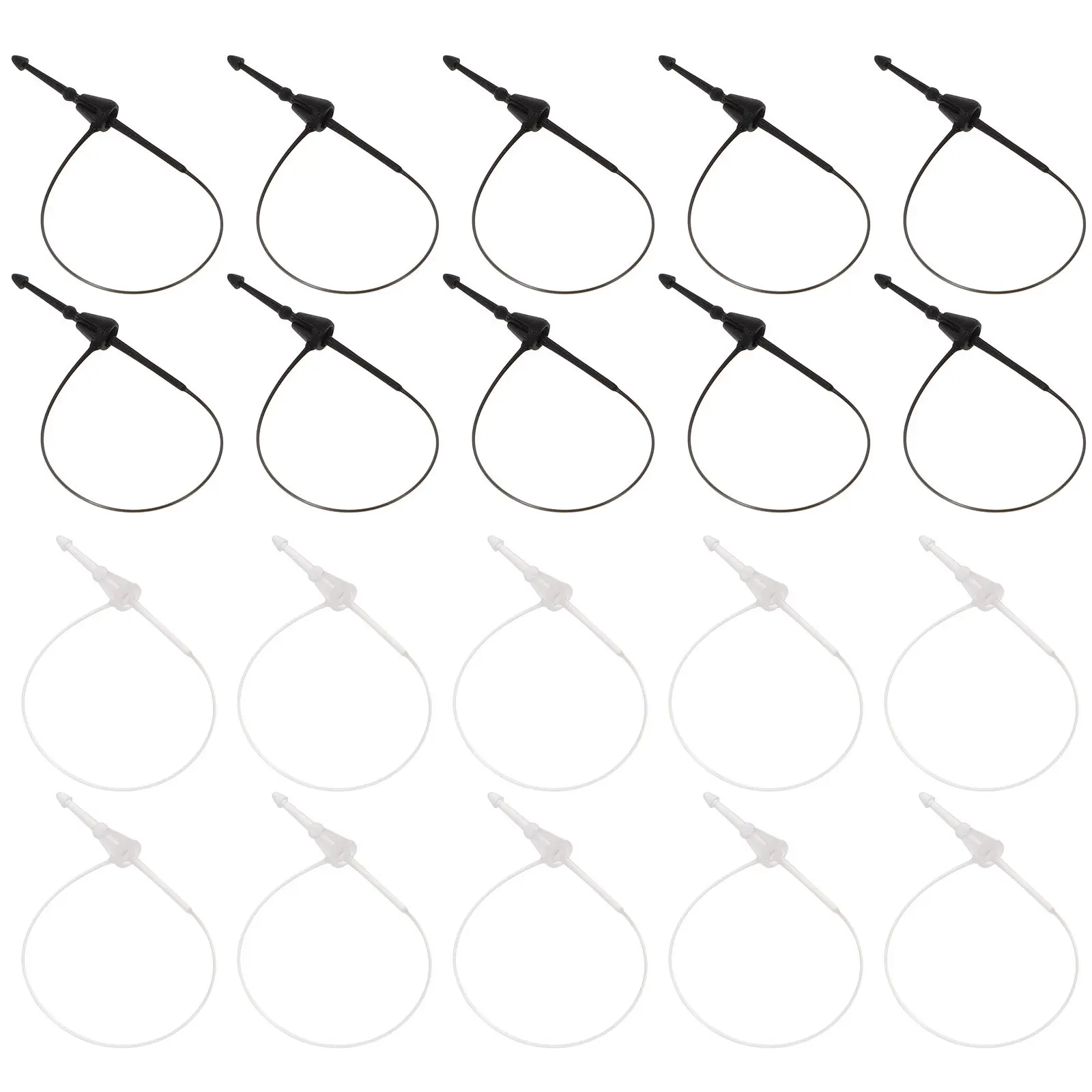 2000Pcs Label Hanging String Compact Delicate Clothing Tag Fastener for Retail Apparel Hats Price Tags Shop Decoration Craft Use view 2