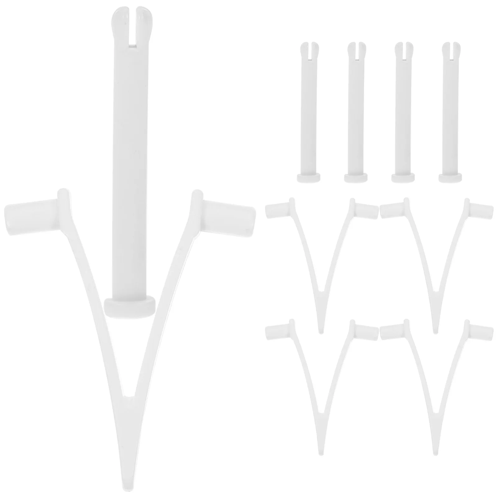 

5 Sets Pool Latch Attachment Clip Clips Supplies V Cleaning Locking Pins for Pole Handle Swimming Brush