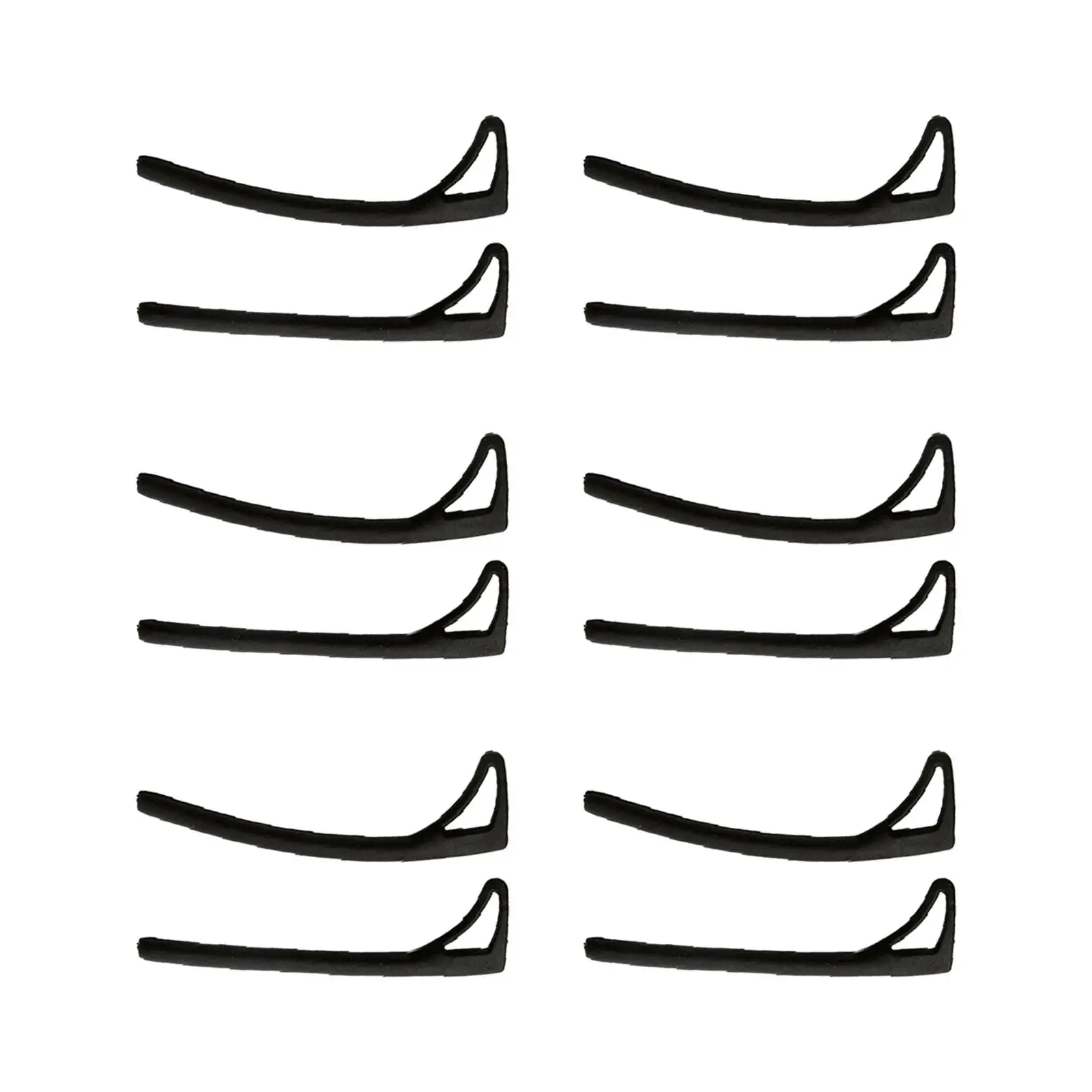 12 Pieces Eyeglasses Ear Grips Sleeve Glasses Ear Hook Holder Glasses Ear Cushion for Eye Glasses Adults Sports Work Kids