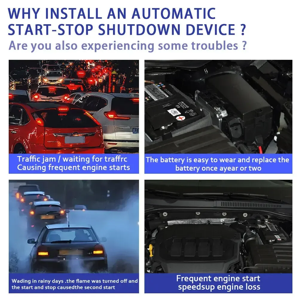 Automatic Stop Start Engine System Off Eliminator Device Control Sensor Canceller Plug Cable For Ford  Maverick 2022 2023 2024