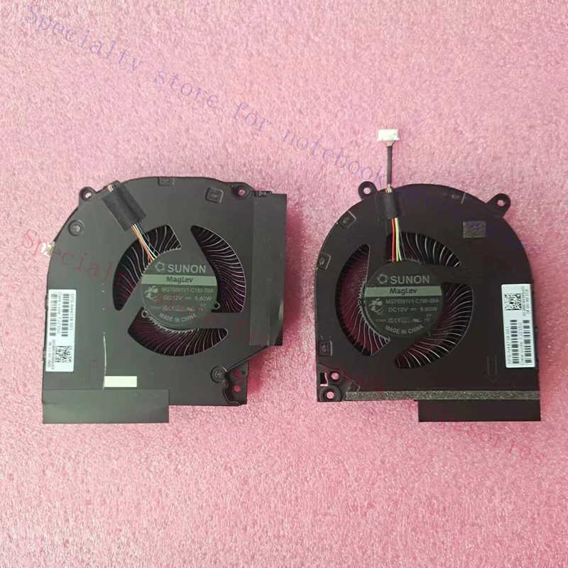 A+  New For HP Victus Gaming Laptop 16-R TPN-C169 CPU GPU Fan DC12V N44738-001