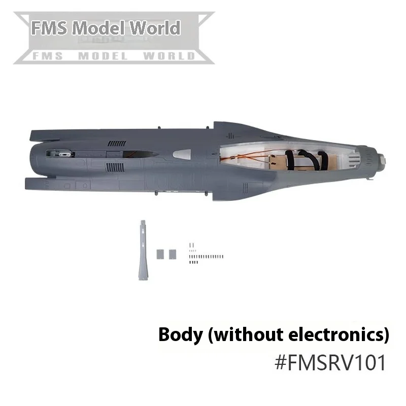 Ensemble d'accessoires pour avion Fms F16, fuselage, ailes principales, queue plate, queue verticale, cockpit, train d'atterrissage, invitation, 80mm