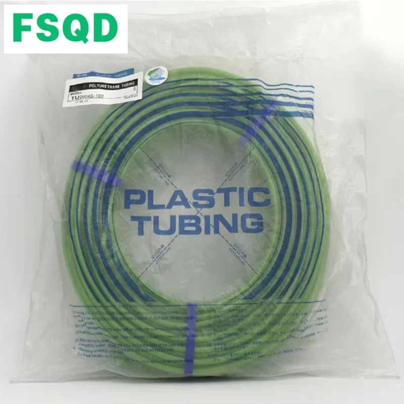 TU0425G-100 TU0604G-100 TU0805G-100 TU1065G-100 TU1208G-100 FSQD pneumatic green air hose TU series 100m