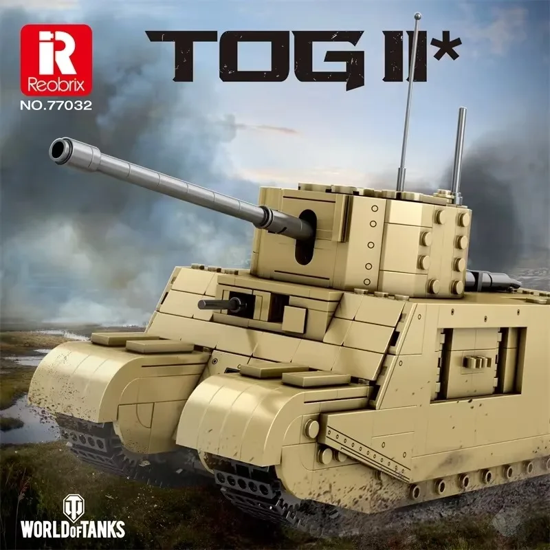 diy-creative-assembly-tank-building-block-toy-model-classic-heavy-tank-military-series-building-block-toy-decoration-ornament