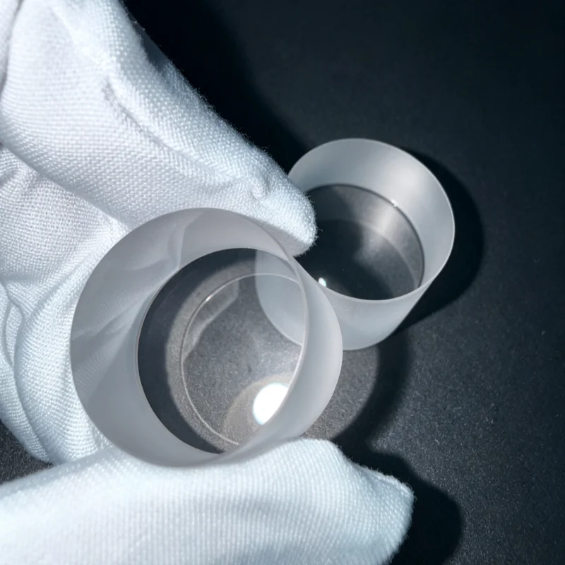 21×22mm K9 Optical Glass Cylindrical Light Guide Rod Lens For Stage Light Custom Processing Available