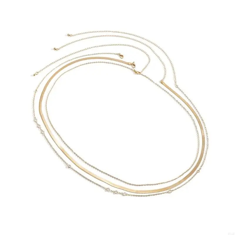 HX6F Luxurious Metal Snake Bone Chain ACCESSORY ACCESSOIRATION SÉLOGIE SÉLOGIE POUR FEMMES