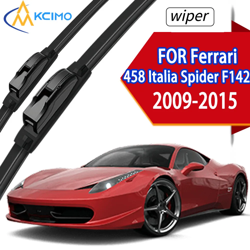 

Premium OEM Style Front Windscreen Wiper Blades with Durable Rubber for Ferrari 458 Italia Spider F142 2009-2015