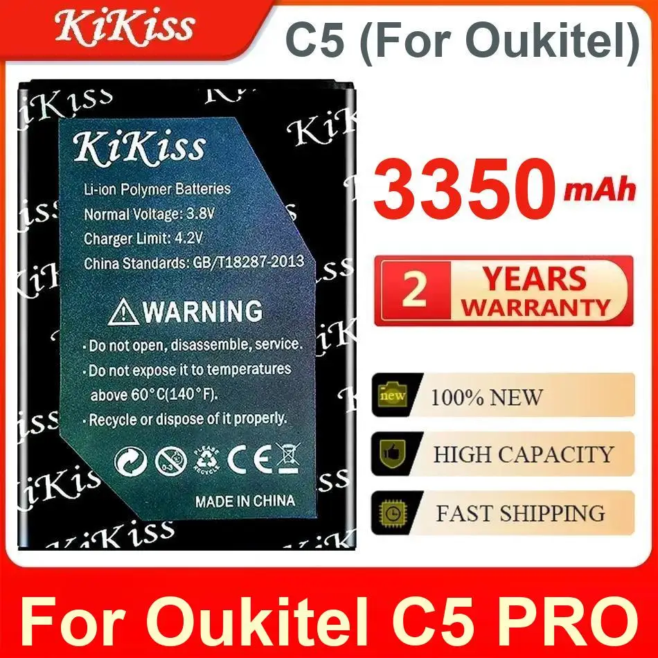 

Аккумулятор Kikiss C5 емкостью 3350 мАч для Oukitel PRO