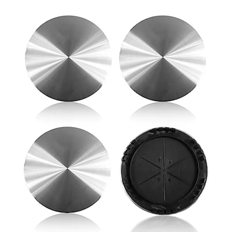 

4 Pieces Diameter 7 7/8" Fit For 1992-1999 Chevy GMC 16" Silver Brushed Aluminum 6 Lug Rim Wheel Hub Center Hub Caps Cover 9593